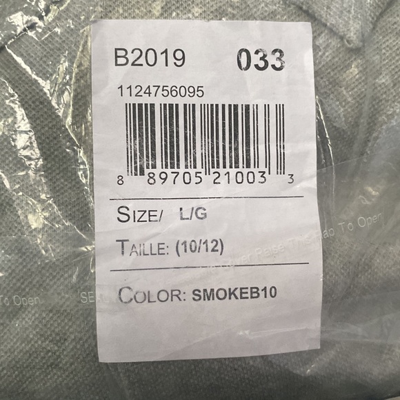 Boys Uniform Pique Polo - Smoke - Picture 4 of 5